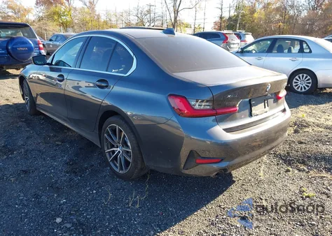 2020 BMW 330I xDrive из США, поврежденный, VIN 3MW5R7J02L8B31439